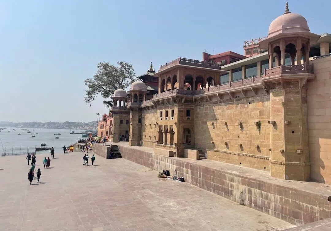 Ganga riverfront in Kashi