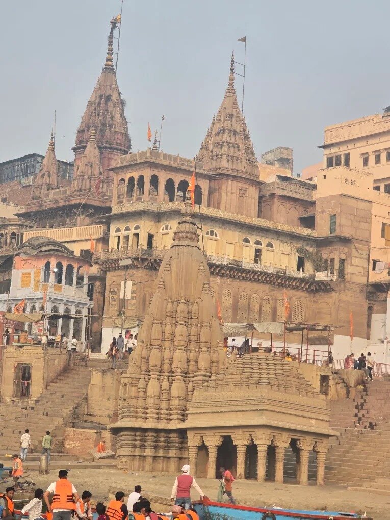 Heritage riverfront representing Shukratal pilgrimage