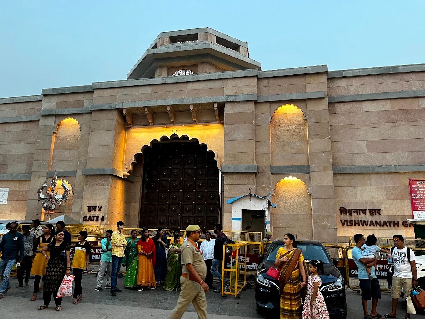 Entrance to Kashi Vishwanath temple